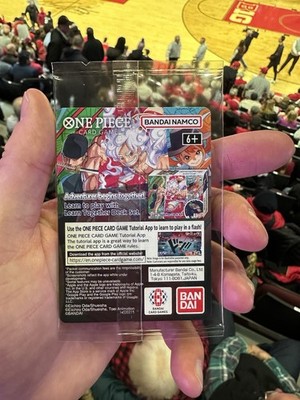 🔥🏀One Piece Monkey.D.Luffy US College Basketball Promo Card