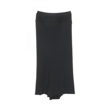 Rick Owens Skirt Viscose Black #38 Used Women