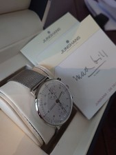 Junghans Max Bill Chronoscope 40mm Automatic Men's Watch 4