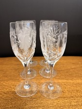 6x Nachtmann Traube klar Römerglas Sektglas/Grappaglas H: ca. 17,5cm