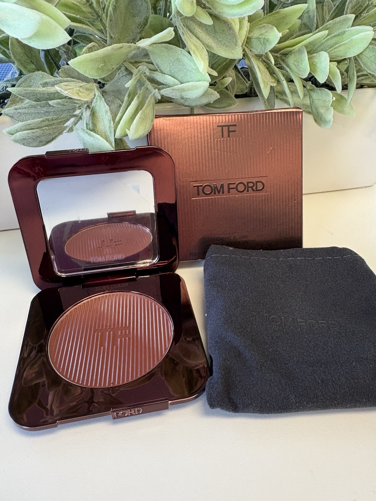 TOM FORD Creme Blush 01 CAFÉ BLUSH .21oz Brand New In Box Authentic