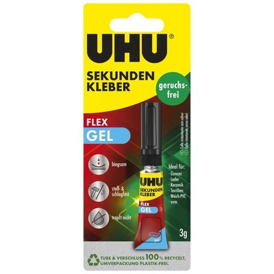 UHU Sekundenkleber FLEXI-GEL 3g x1