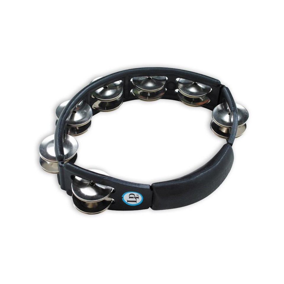 Tambourin Latin Percussion Cyclop LP150 Steel Jingles Tambourine Hand Schellenri