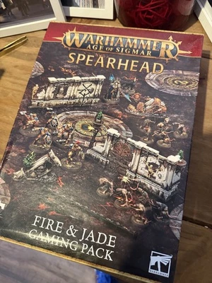Warhammer Age of Sigmar - Spearhead Fire & Jade Gaming Pack games workshop