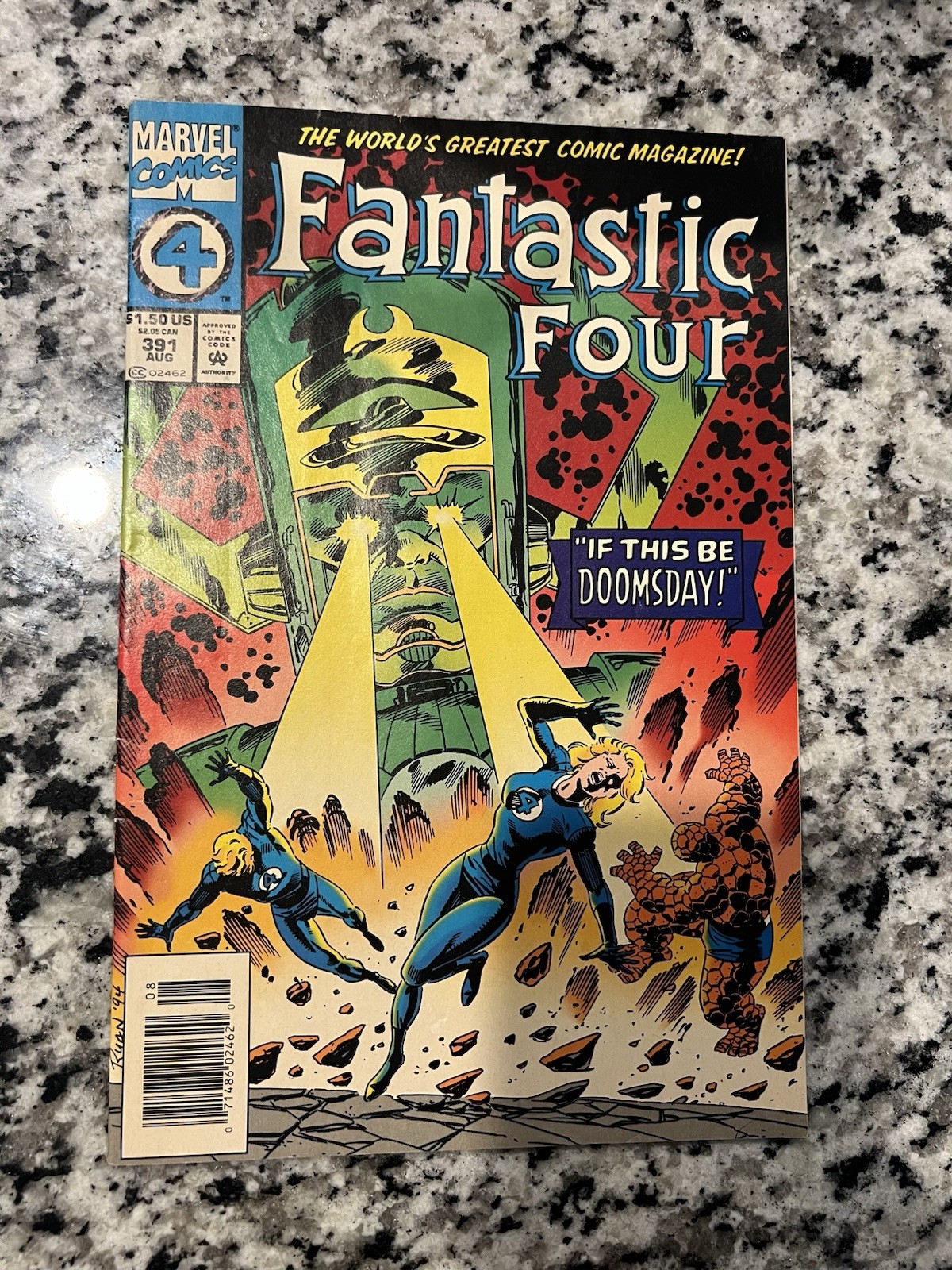 Marvel Comics Fantastic Four Comic Book Lot - Issues #231 & #207