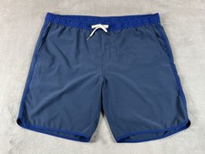 Fair Harbor Swim Trunks Mens Large Performance Lined Pocket Drawstring Shorts