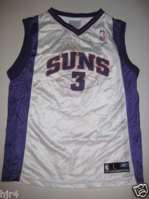 Stephon Marbury #3 Phoenix Suns Champion NBA Jersey Youth L 14-16