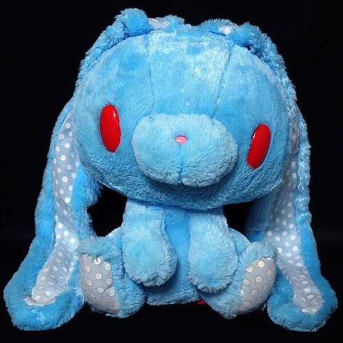 ALL PURPOSE BUNNY Plush Doll Soft Fur Variation Dots Blue XL Gloomy Bear Rabbit eBay
