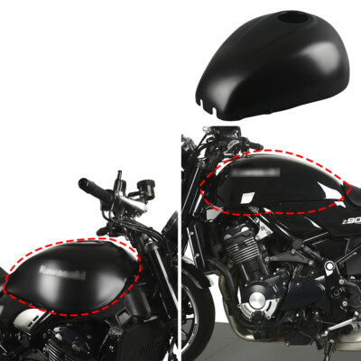Matte Black Fuel Tank Cover for Kawasaki Z900RS Models of 2018+