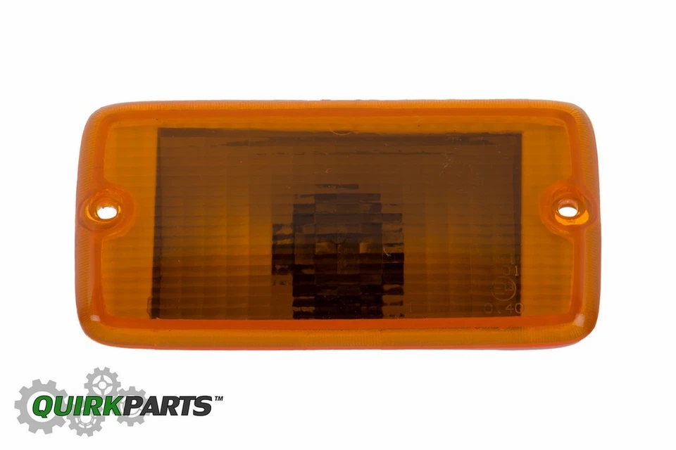 NOVA LÂMPADA DE SETA MOPAR FRENTE ESQUERDA PARA O LADO DO MOTORISTA ESTACIONAMENTO 97-06 JEEP WRANGLER - Imagem 2 de 4