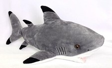 Destination Nation - Blacktip Shark Plush, 17 Wildlife Stuffed Animal Toy, Grey