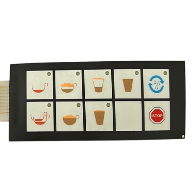 Folientastatur für Astoria-Cma Kaffeemaschine Sara-1GR-1 Sara-2GR2 CMA #20127002
