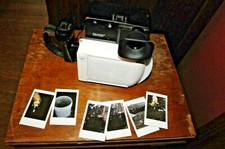 Lo-Fi custom instant back for Polaroid 600se shoots Instax Mini Fuji, Fujifilm