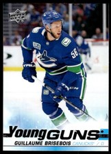 2019-20 Upper Deck Young Guns Guillaume Brisebois Rookie #495 R73