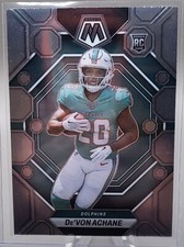 DE’VON ACHANE-2023 Panini Mosaic-True Rookie-Miami Dolphins-Base RC-Devon-#312