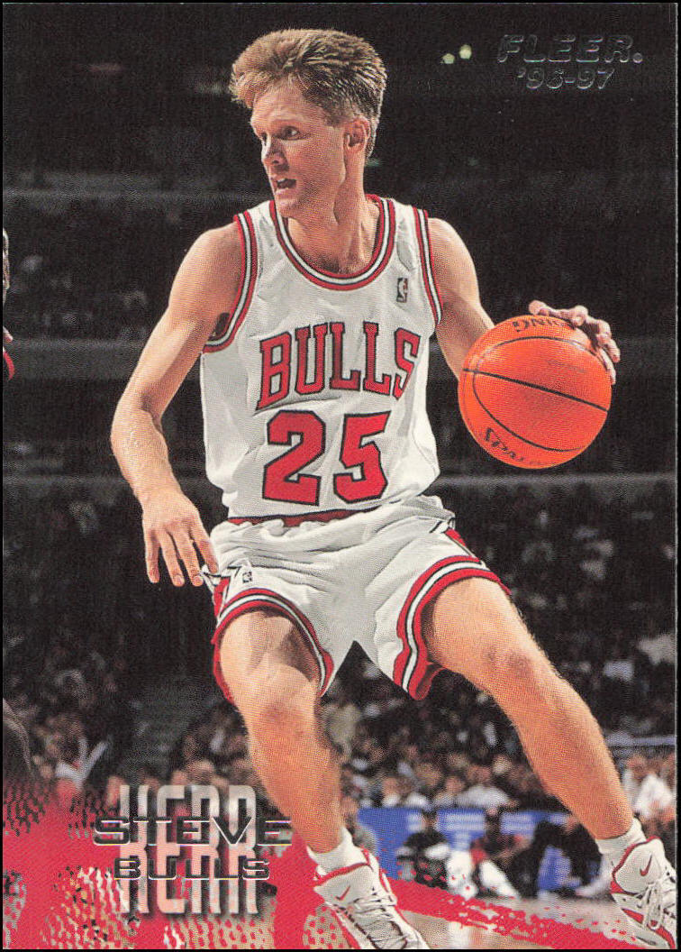 1996-97 Fleer #165 Steve Kerr Chicago Bulls