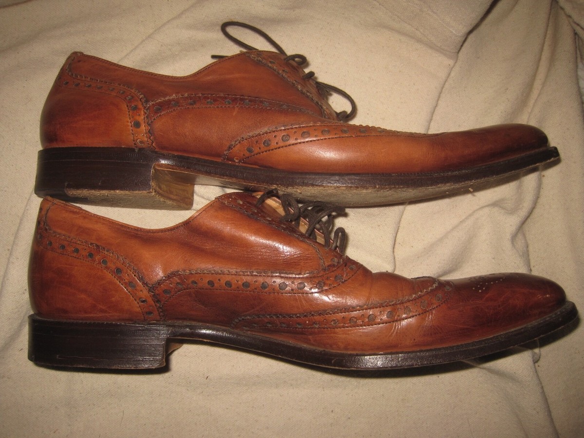 Cole Hann Bench Made England Mens Wingtip Oxfords Dress  display picture 2