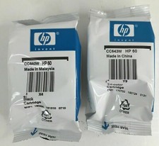 Confezione 2 cartucce inchiostro tricolore originali Combo HP 60 nero CC640W e 60 per stampante