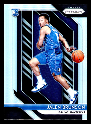 2018-19 Panini Prizm Jalen Brunson Rookie Silver Prizm #250 | eBay