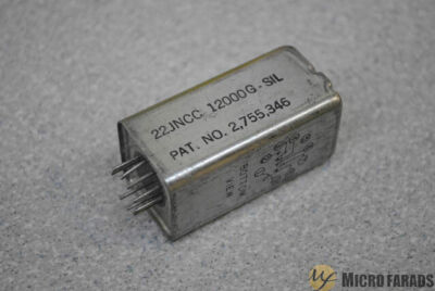 SIGMA INSTRUMENTS RELAY 22JNCC12000G-SIL NSN: 5945-00-652-0639 - RARE OBSOLETE 