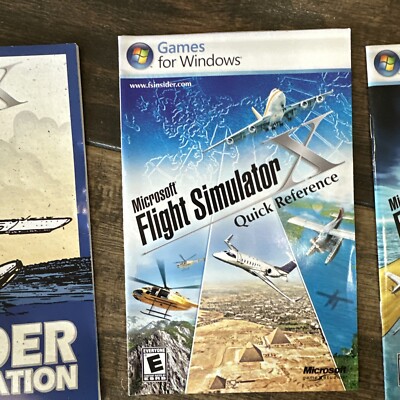 Microsoft Flight Simulator X Gold Edition PC Windows w