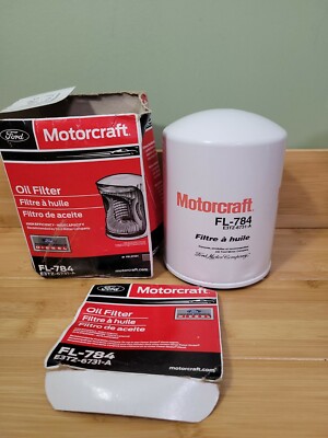 Engine Oil Filter Motorcraft FL-784. Power Stroke Diesel 