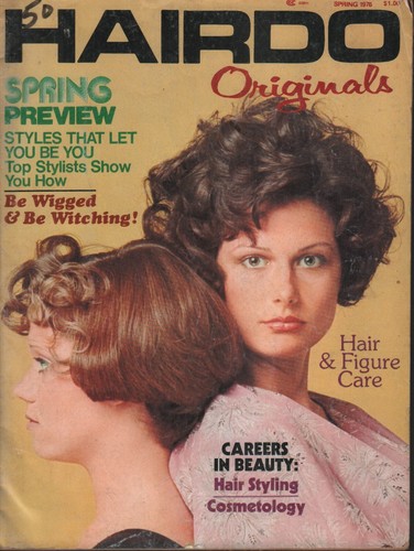 Hairdo Originals Spring Preview 1976 Vintage Hairstyle Magazine 071819AME