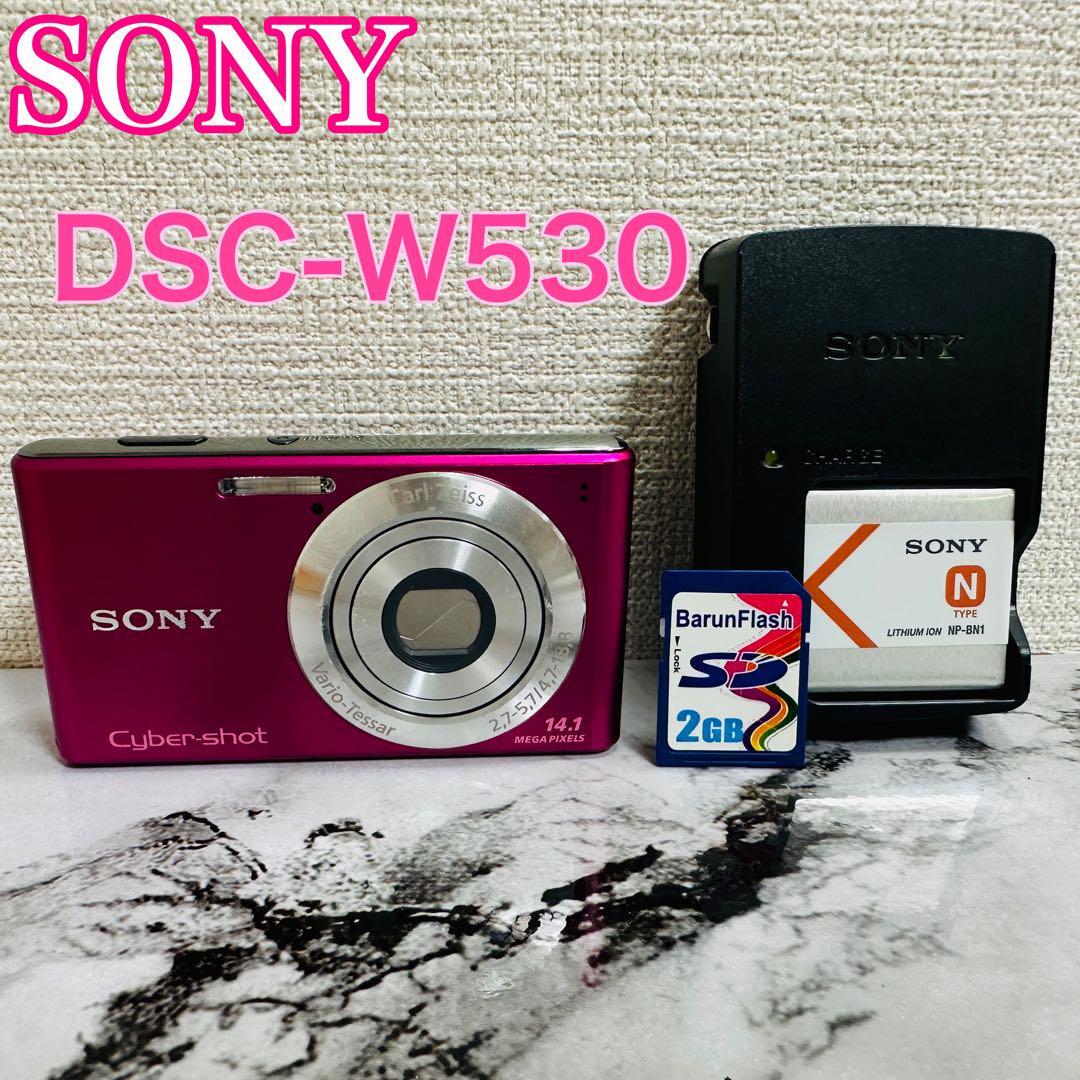 Sony Cyber-shot DSC-W530 ピンク 【公式通販】