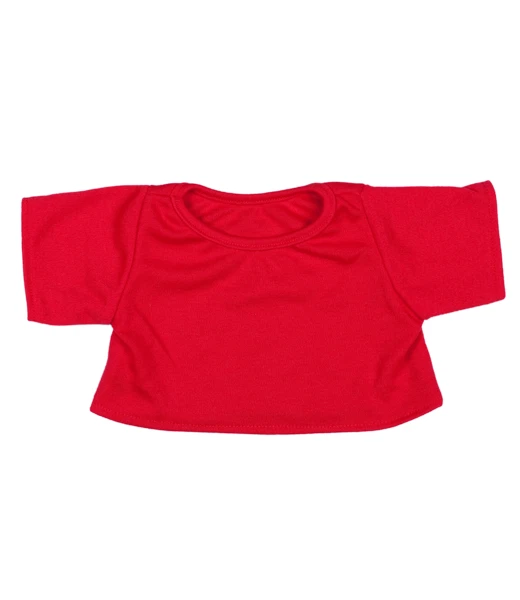 PLUSH TOY WANDERLAND Red T-Shirt for Stuffed Animals, Fits 14-18" Bears & Plush Toys, Build-A-Bear