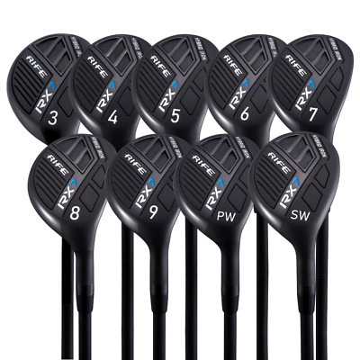 Rife Golf RX7 #3-SW True Hybrid Iron Set Right Handed (Tall Option Available)