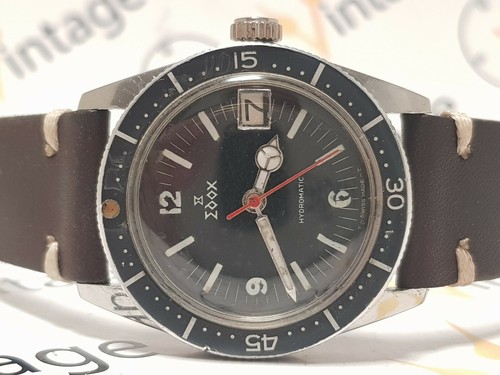 EDOX SKIN DIVER VINTAGE HYDROMATIC AUTOMATIC | eBay