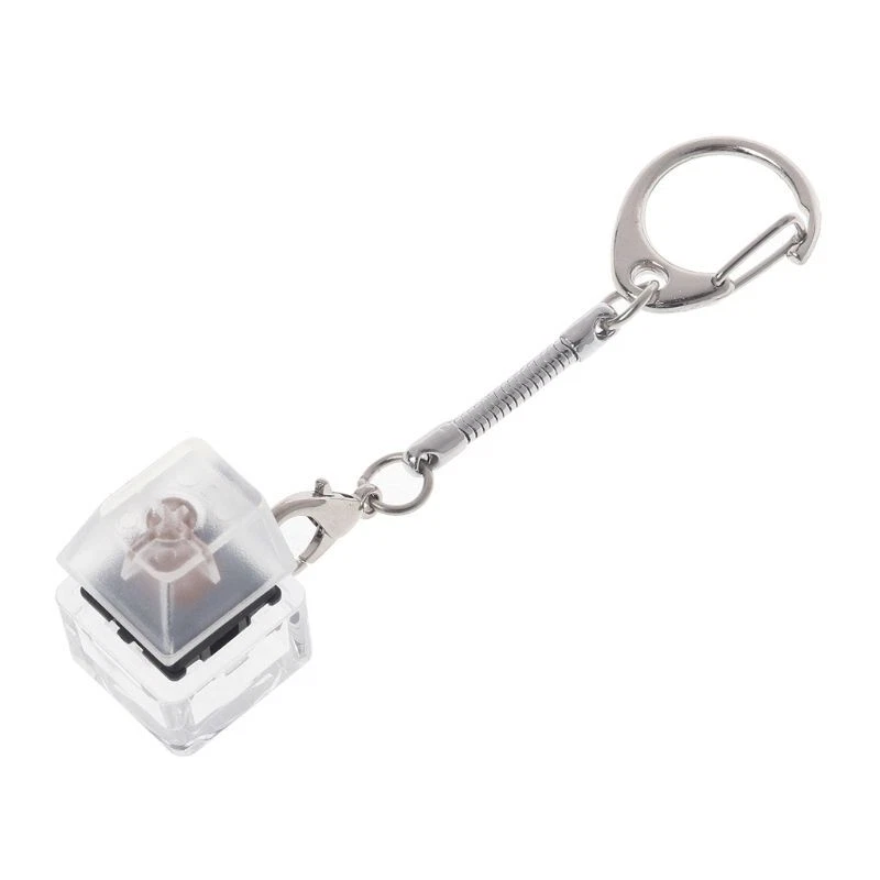 1-Key Mechanical Keyboard with Transparent Keycap for Switch Tester and Key Testing