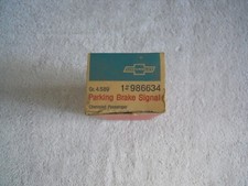1966 Nos Chevrolet Passenger Impala Ss Parking Brake Signal 986634 In Box 1966 Nos Chevrolet Passenger Impala Ss Parking Brake Signal 986634 In Box