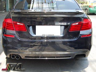 HM Style Carbon Fiber Rear Diffuser For 2011+ F10 535i 550i w/ M Sport Bumper