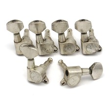 Jin-ho J07 Sealed Housing Guitartuning Pegs Machine Heads Vintage White Copper Jin-ho J07 Sealed Housing Guitartuning Pegs Machine Heads Vintage White Copper