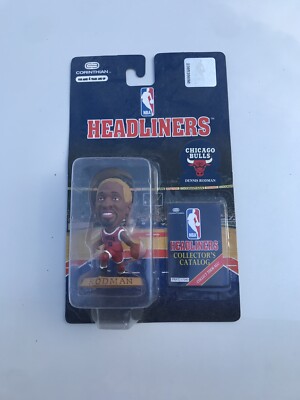 DENNIS RODMAN Corinthian NBA Headliners 1996 Figure BULLS Blonde