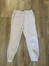 Ladies Marks  Spencer  s light Pink Cargo Style Trouser Size 14