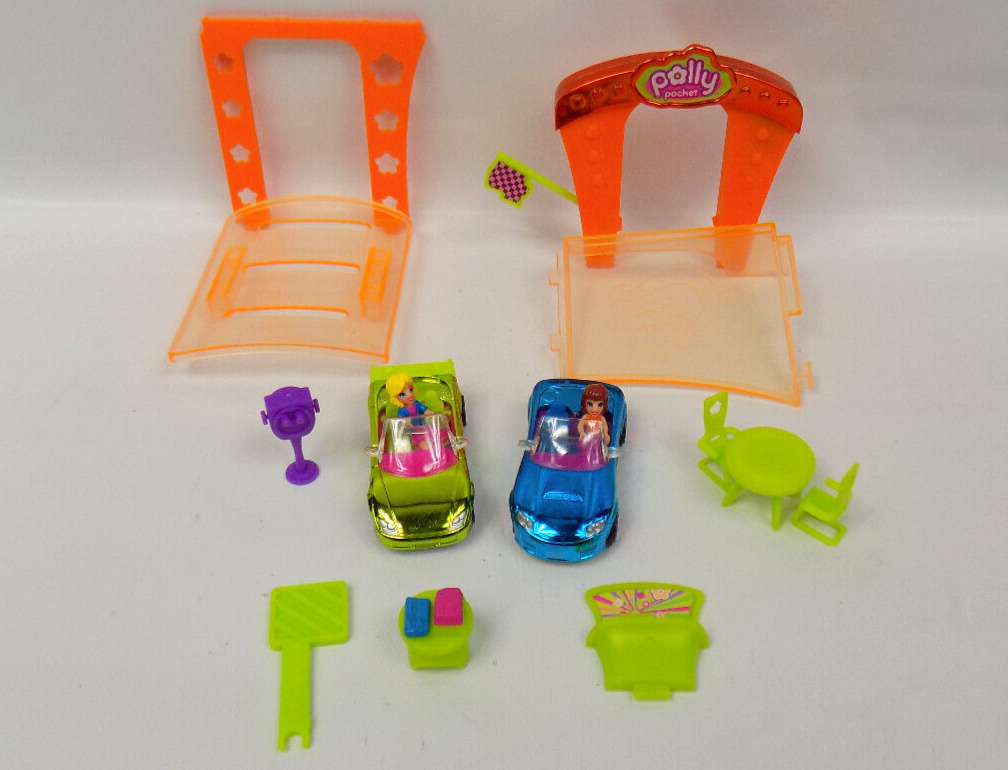 Casa polly pocket cola e descola e carro mercedes 2008 Alto Do