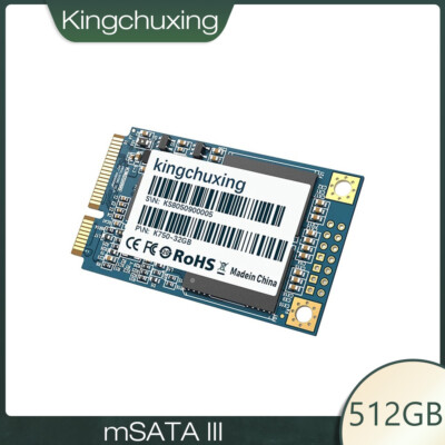 Kingchuxing SATA3 mSATA SSD 512GB Mini Sata Internal Solid State