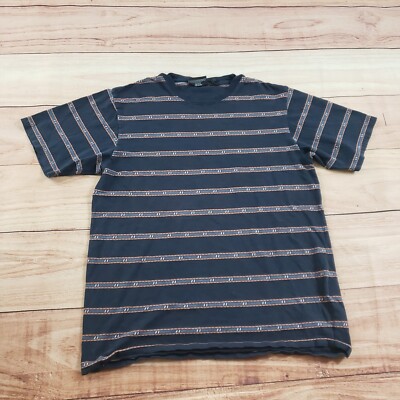 The Hundreds Shirt Mens Medium Blue Brown Outdoor Skate Skateboarding Bomb Adult