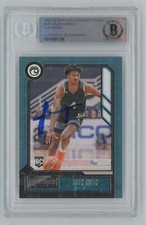 2021-22 Panini Chronicles Draft Picks Playbook Jalen Green RC Auto Beckett