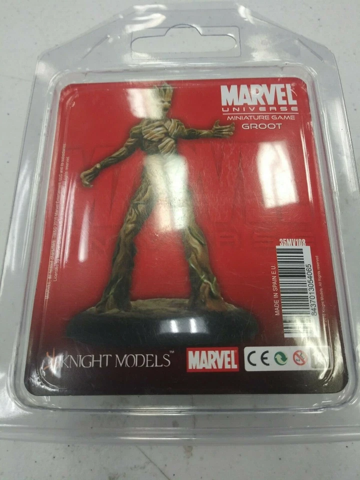 Knight Models Marvel Mini 35mm Groot Factory Sealed New in Case Out of Print  - Image 2 of 3