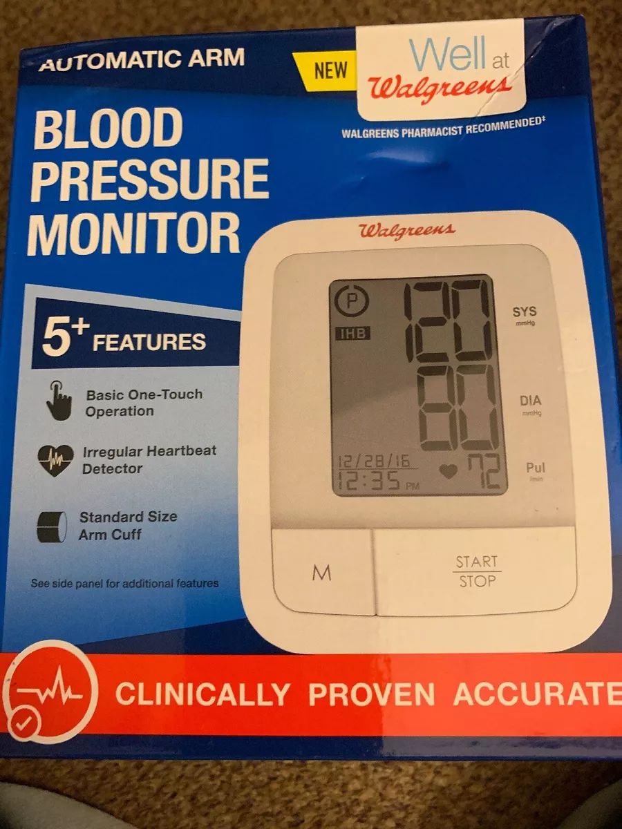 Walgreens Auto Arm Blood Pressure Monitor