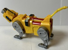 Vintage 1998 Trendmasters Voltron Third Dimension Galaxy Guard Yellow Lion #5