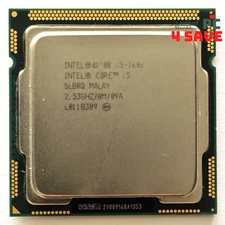 Intel Core i5-760S 2.53GHz 4-Core 9MB LGA-1156 Desktop CPU Processor SLBRQ
