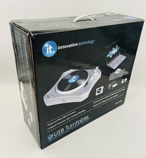 IT Innovative Technology Model ITUT-300 USB Turntable NEW/Open Box