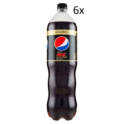 6x Pepsi Max Cola Null Zucker Null Koffein Erfrischungsgetränk PET 1,5 Lt - Bild 1 von 3