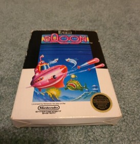 Sqoon (Nintendo) NES (100% Authentic!) COMPLETE IN BOX! Tested & WORKS WELL!