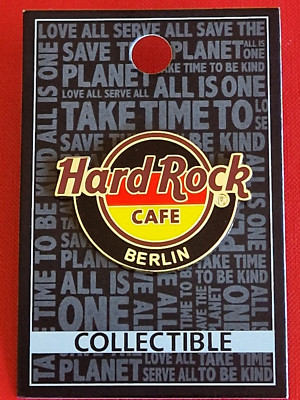 HRC Hard Rock Cafe Berlin Flag Logo 2025 Holo Back New Original Packaging LE