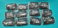 12 Pair(1 dozen) Ansell HyFlex Lite Gloves Black/Gray Size 5 11-600-5